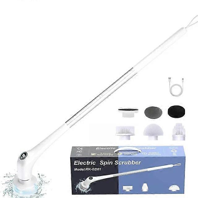 Multi Functional Electric Multi-purpose Wireless Home Cleaning Kitchen Sweeping Soft Bristled Brush