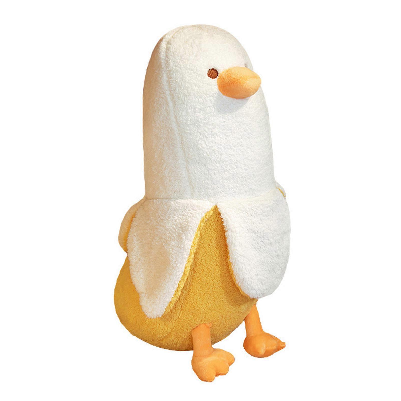 Adorable Cartoon Banana Plush Doll Soft Stuffed Toy Kid Hugging Pillow Gift