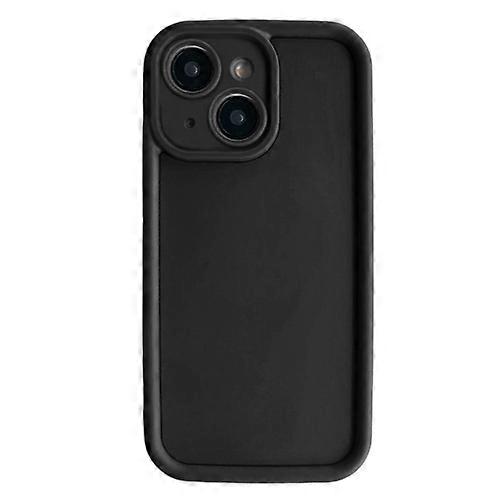 For iPhone 15 Fine Hole Shockproof Frame Frosted TPU Mobile Phone Case