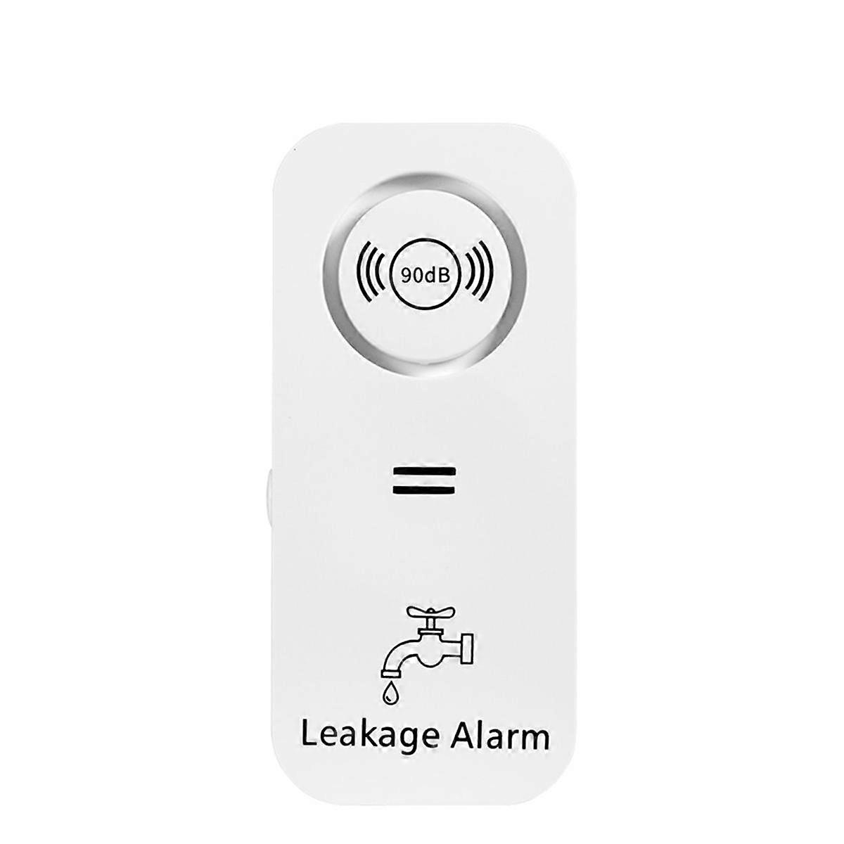 Water Sensor 90dB Alarm Water Leak Detector Alert Monitoring of Leaks and Drip Alarm for Kitchen Ba