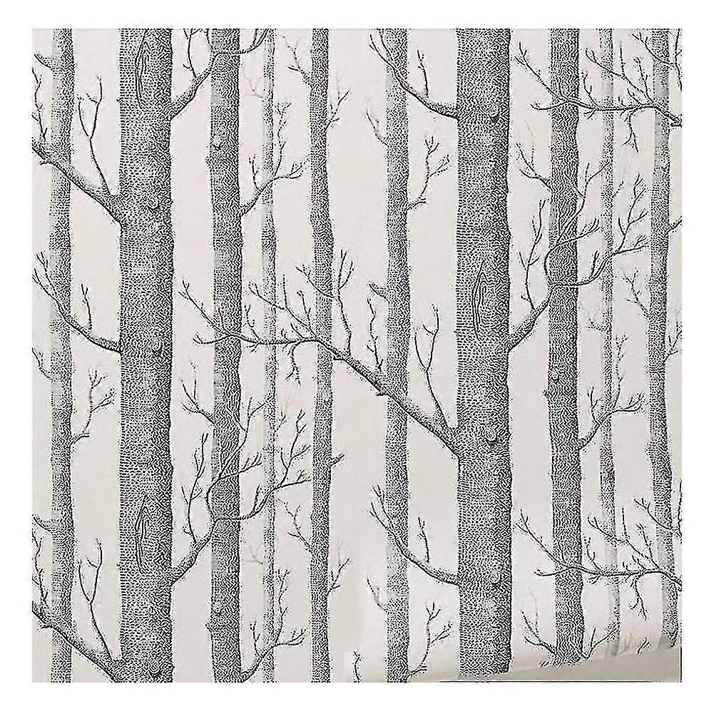 شجرة البتولا خلفية ديكور حديث ورق الحائط لفة خلفيات غابة الخشب لغرفة النوم أفضل هدية