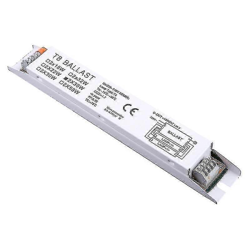 Ηλεκτρονικό έρμα φθορισμού λαμπτήρων 220-240v AC 2x36w ευρείας τάσης T8