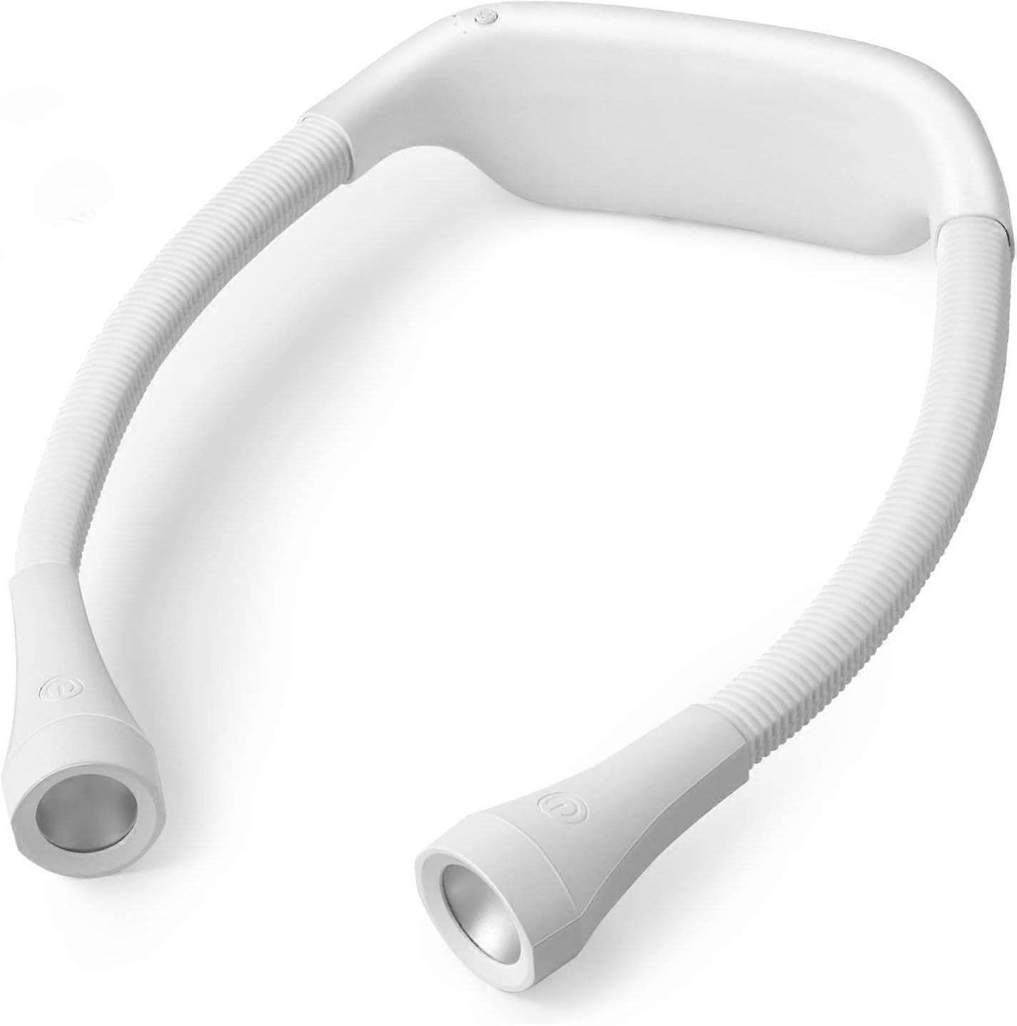 Neck Reading Lamp for Reading in Bed - 2000mAh Large Capacity - Adjustable Colors and Brightness, USB Rechargeable LED Reading Light for Traveling, Kn