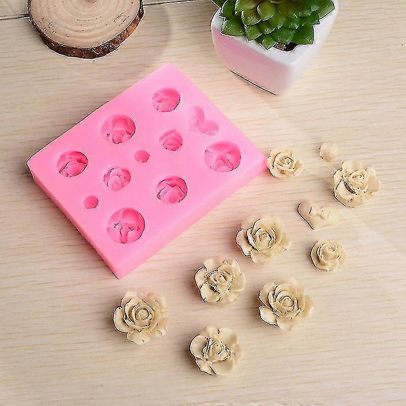 Rose Flower Creative Cake Mold - 2pcs