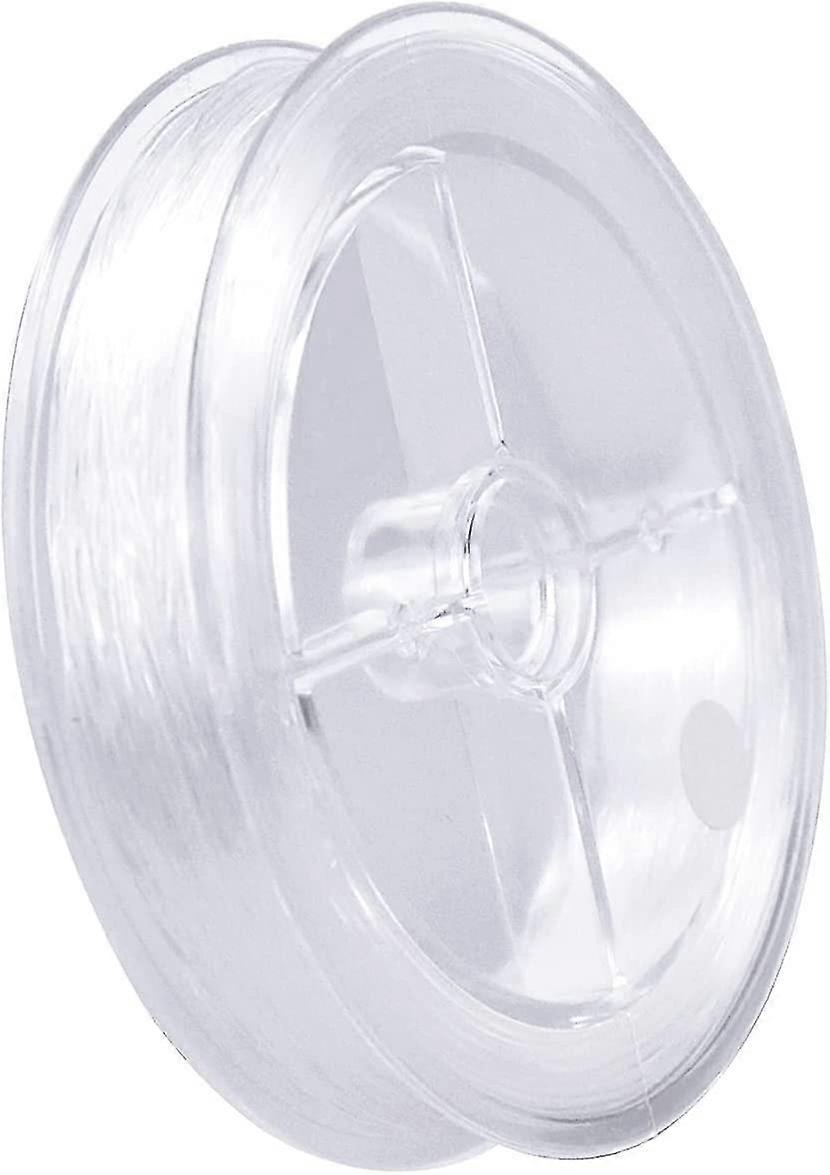 0.5mm Elastic Beaded String Clear Stretchy Thread Crystal Bracelets Cord Acsergery Gift