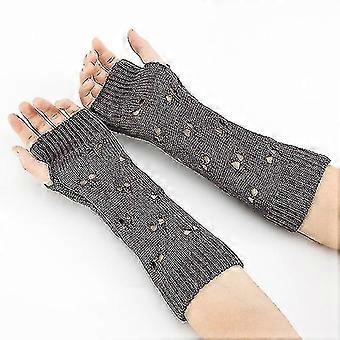 Women Gloves Stylish Hand Warmer Winter Gloves Women Dark Grey