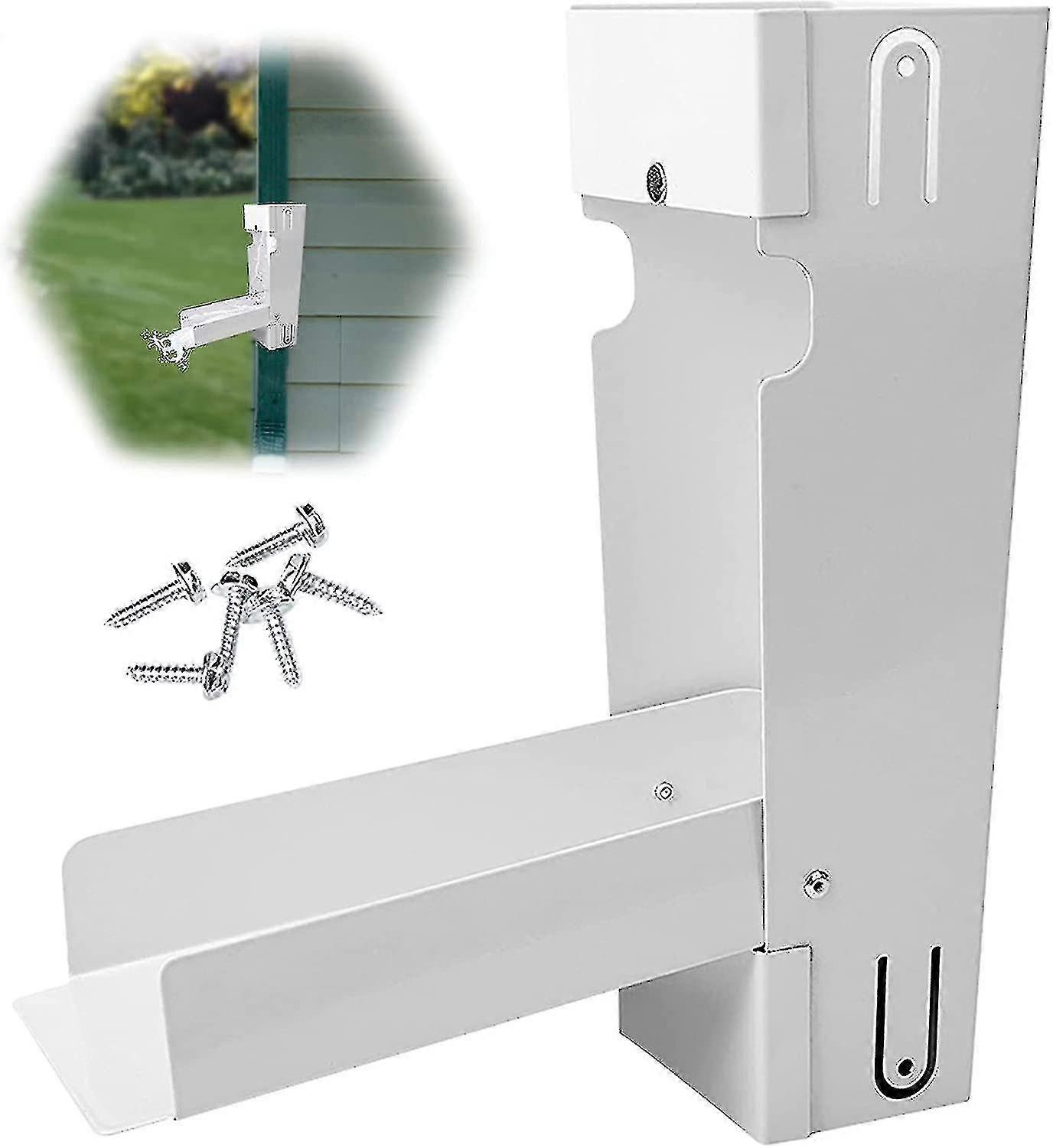 Système de collecte d’eau de pluie, déviateur de baril de pluie Système de collecte de capture en acier inoxydable Convient 3 « * 4 » Descente pluviale standard