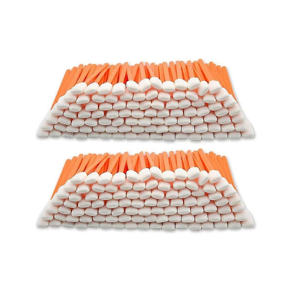 200pcs 5.11 Inch Square Rectangle Foam Cleaning Swab Sticks For Solvent Format Inkjet Printer Optic