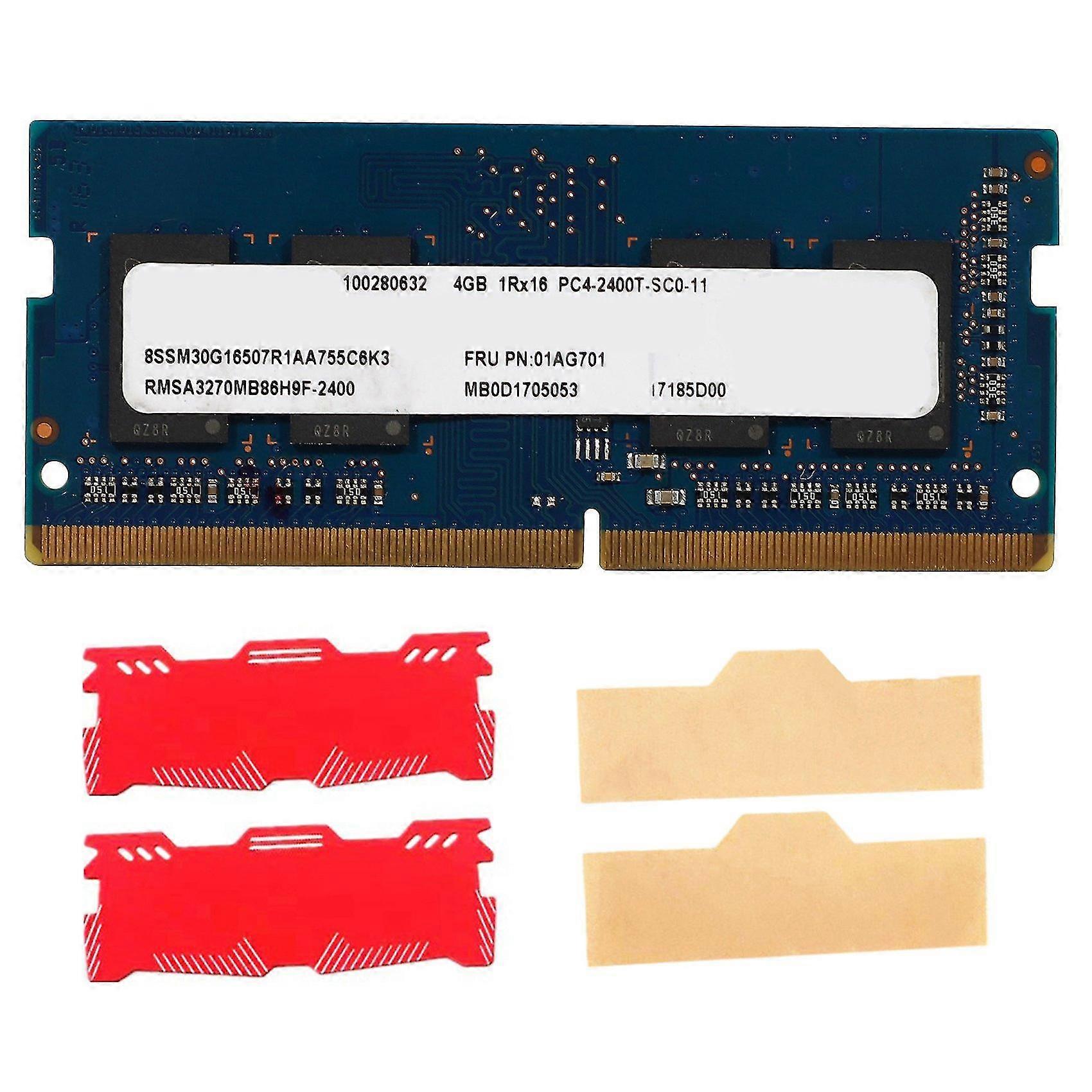 Ddr4 4gb 2400mhz Laptop Memory Ram+cooling Vest 260pins Sodimm 1.2v High Performance For Laptop Not