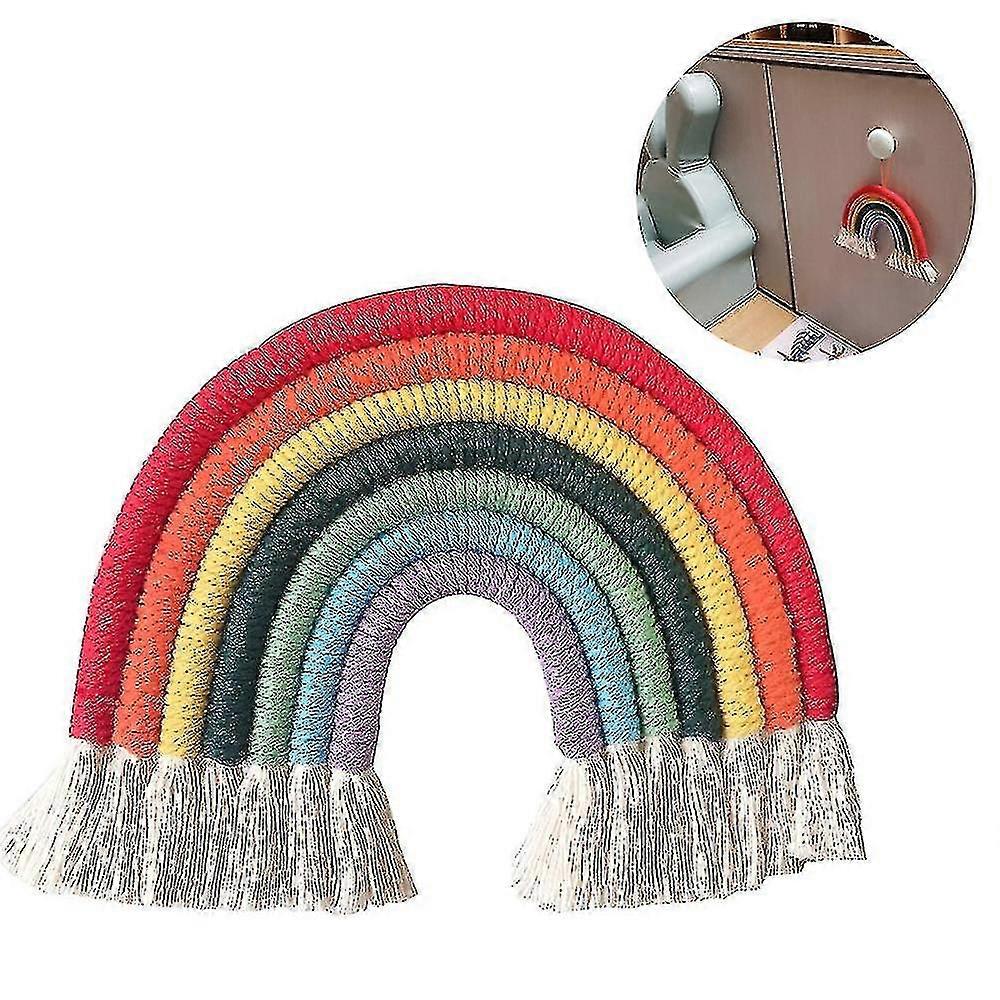 Rainbow Wall Hanging Tapestry Rope