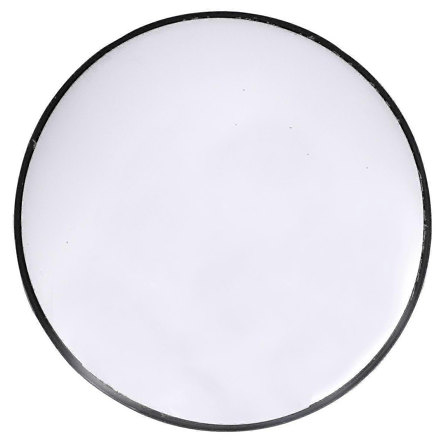 30cm Wide Angle Security Road Mirror Curved Convex Mirror(black)