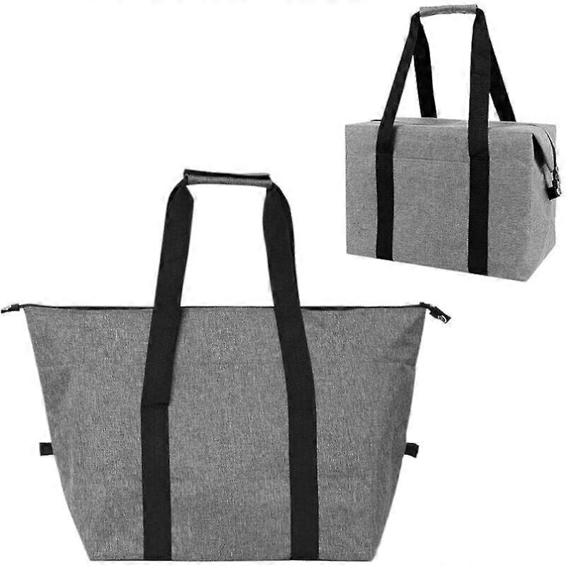 20L Soft Cooler Bag, Insulated Picnic Bag, Foldable Thermal/Insulated Cooler Basket, Insulated Cooler Bag, Large Capacity Thermal Bag, for Camping, Sh