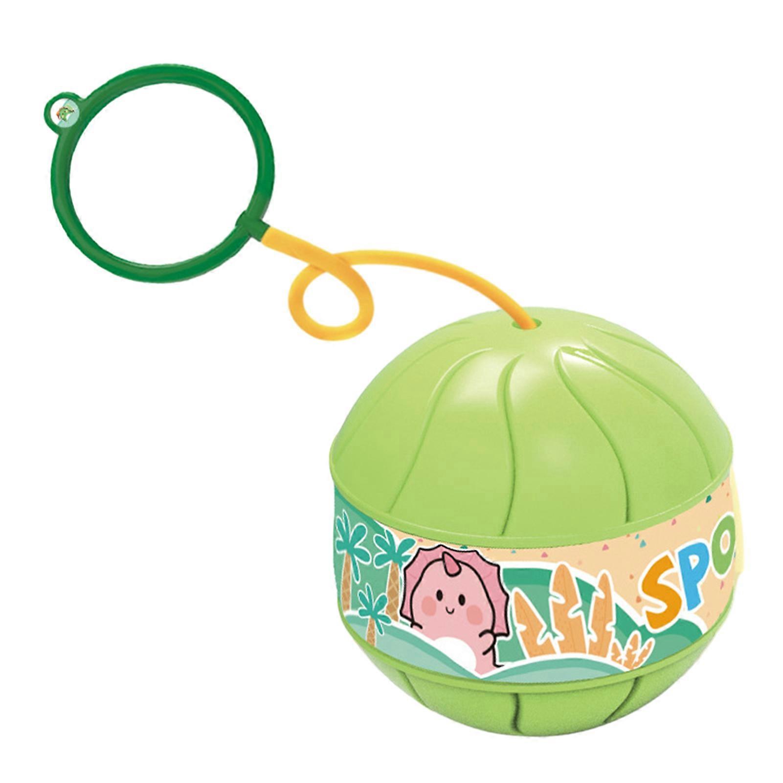 Kids Hoop Jump Ball One Foot Flashing Skip Ball Buckle Design Smooth Surface Sports Swing Ball Children Fitness Playing Fun Entertainment