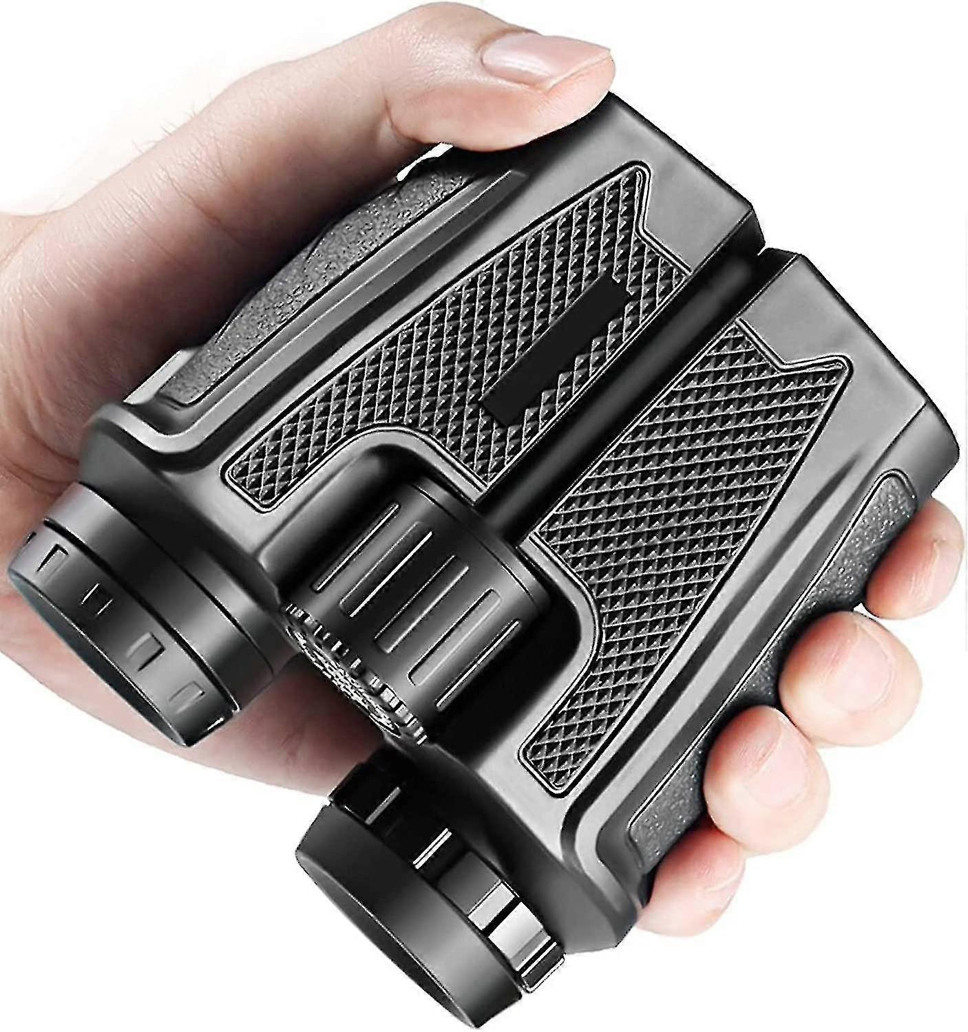 High Power Binoculars For Adults And Kids, Compact Mini Folding Lightweight Binoculars With Fmc Coated Lens Clear View For Bird Watching, Hunting, Con