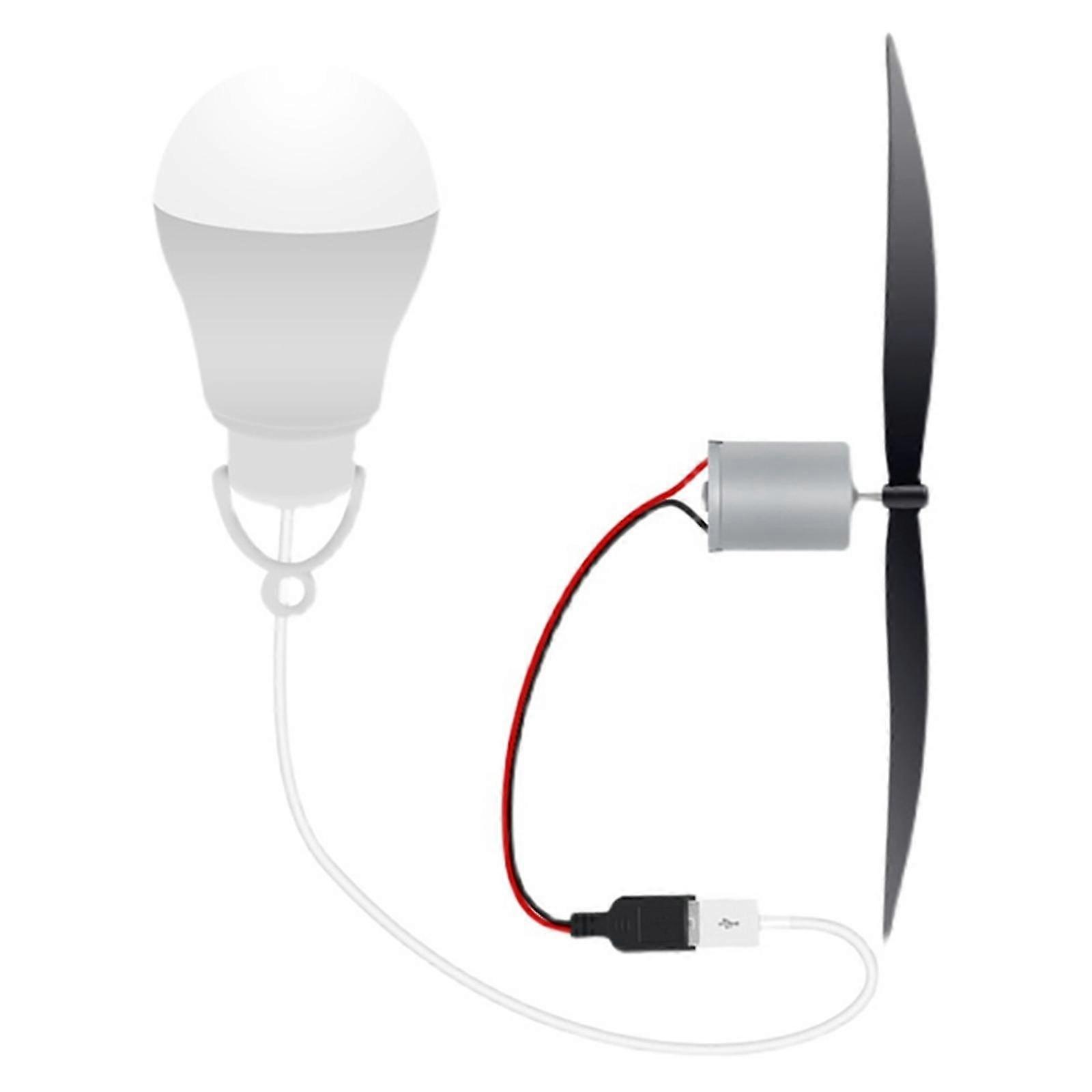 Usb 1m 20v 5w Mini Wind Turbine Motor Led Windmill Micro Wind Turbine Wind Turbine Science Teaching Tool Model