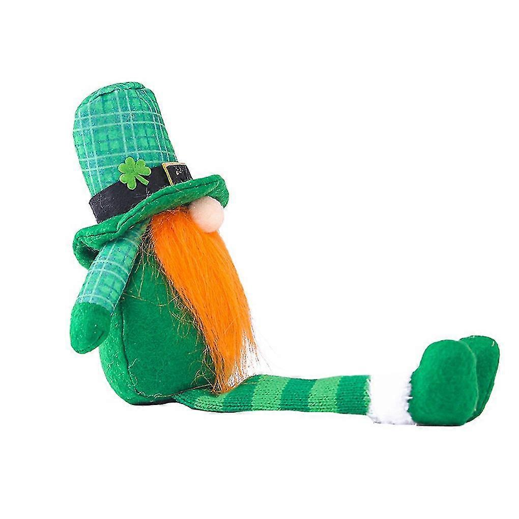 St.patrick's Day Leprechaun Toy Plush Doll Household Ornaments Lucky