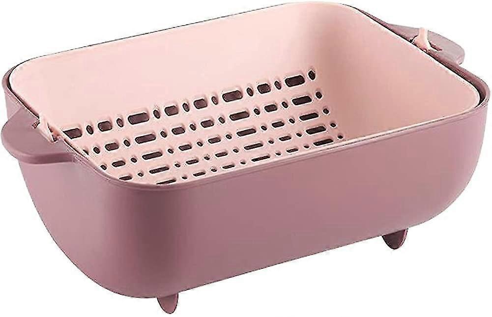 Multifunction Kitchen Colander/colander Double Layer Drain Basket Bowl Kitchen