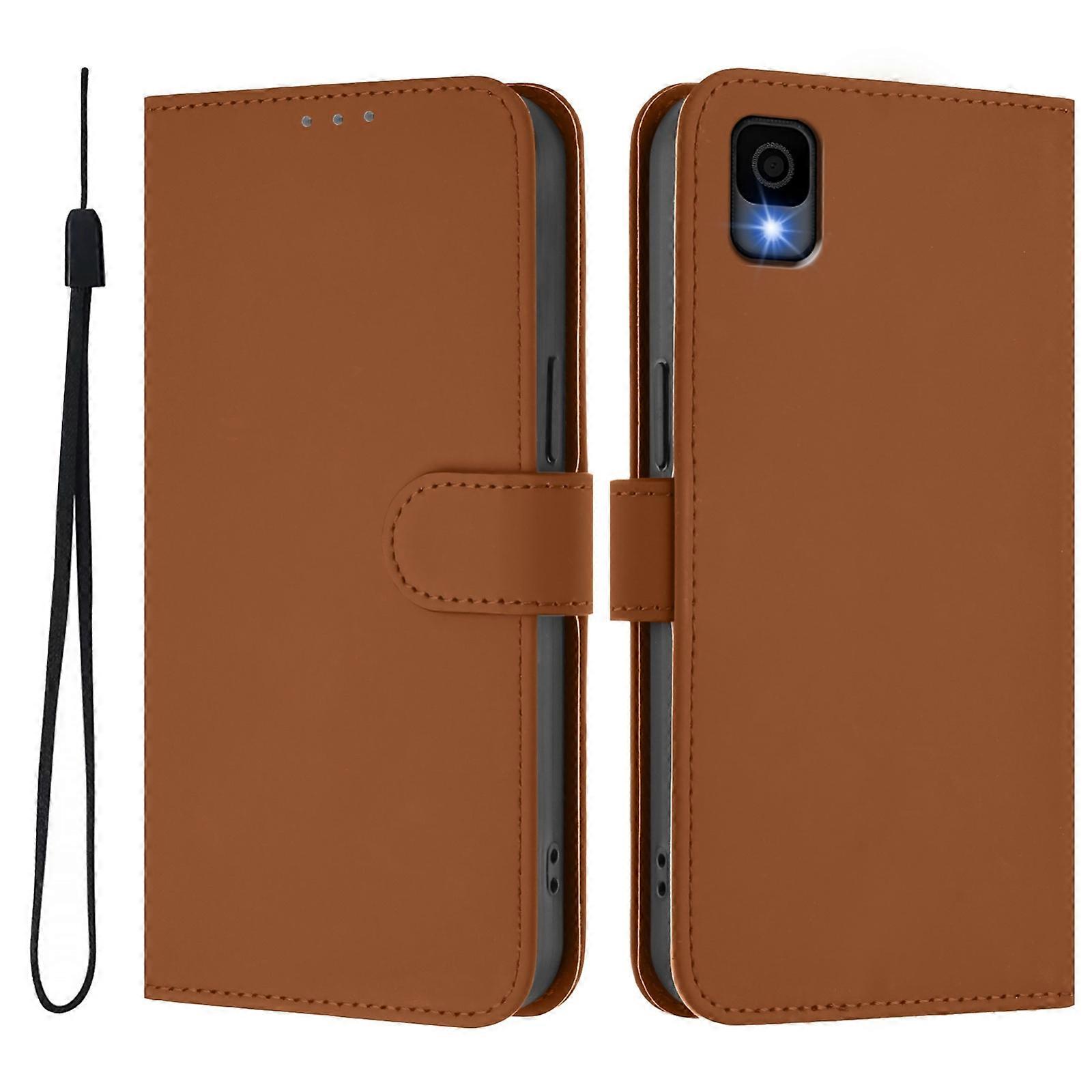 Solid Color PU Case For TCL 30Z T602DL