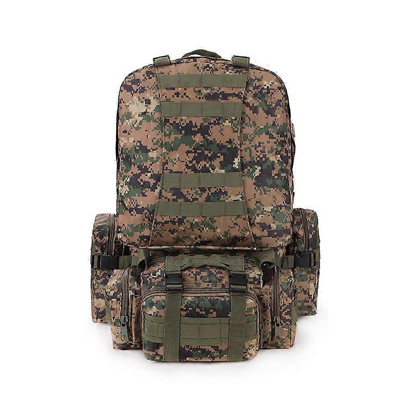 Outdoor adventure combat riding mountaineering multifunctional large capacity camouflage duffel bag tactical combination backpack