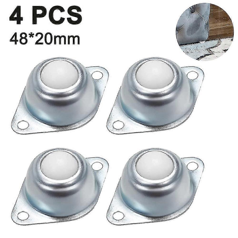 Petites roulettes à billes pour convoyeurs robustes, 4 roulettes à billes