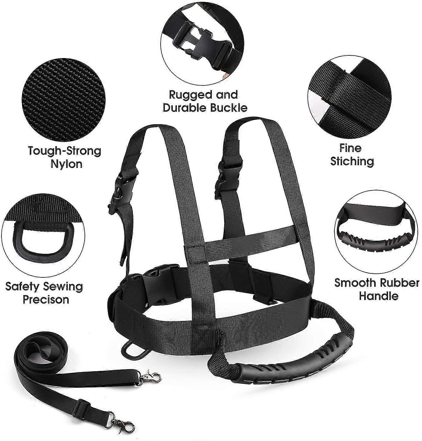 Kids Ski And Snowboard Training Harness With Removable Leash, Metal ...