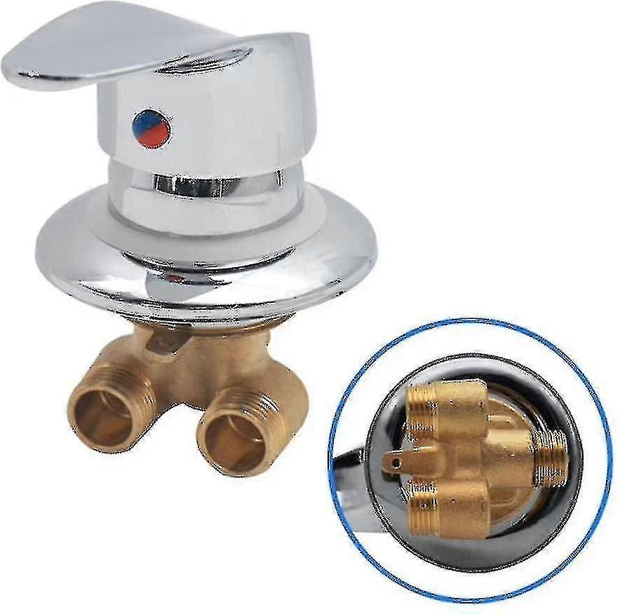 Brusekabine Mixer Hane Messing Bruse vandhane Udløb Afleder Krom Bruser Mixer Hane