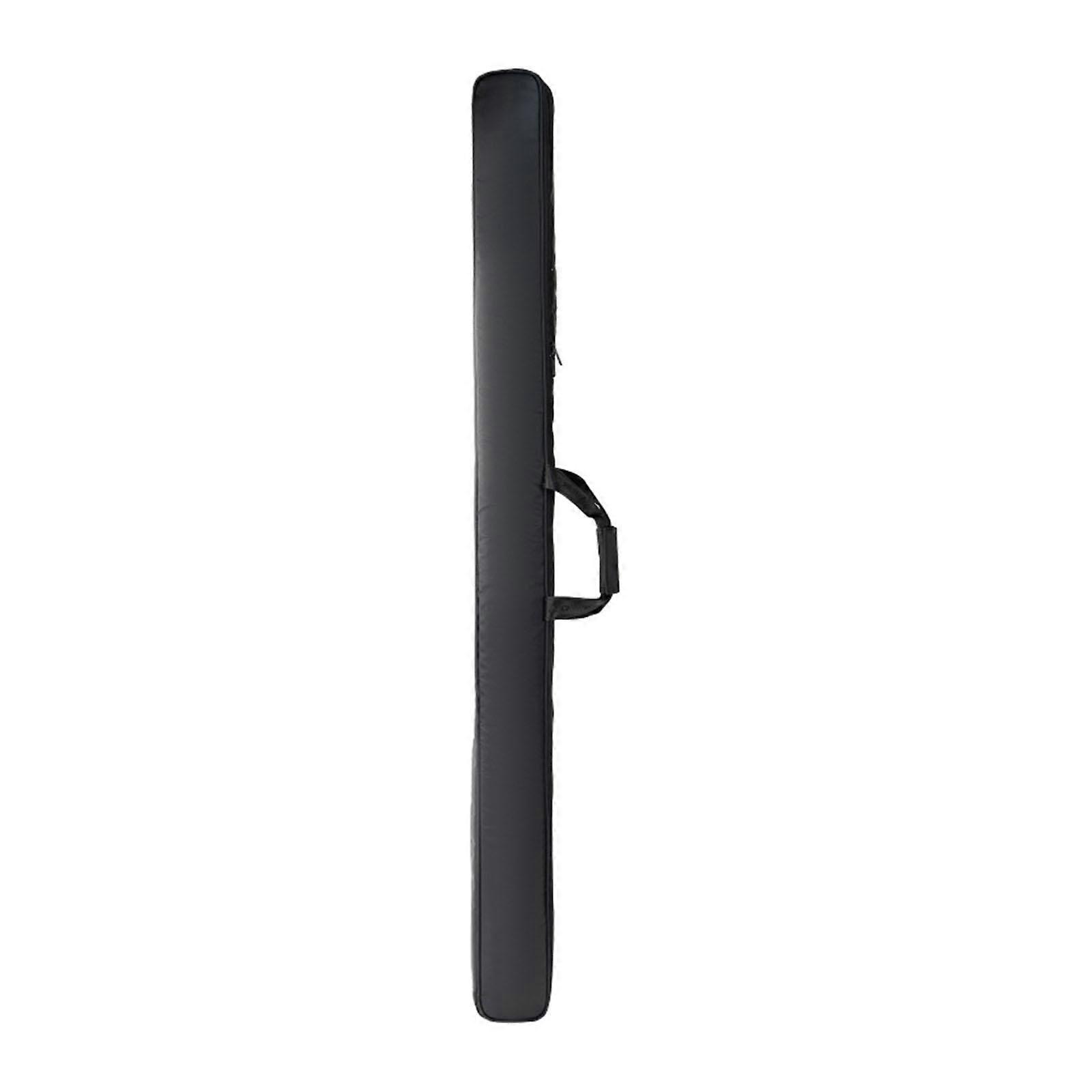 Billard Pool Queue Stick Case 1/2 Snooker Billardqueue-Koffer Träger Tragetasche Schwarz 155x11x6cm