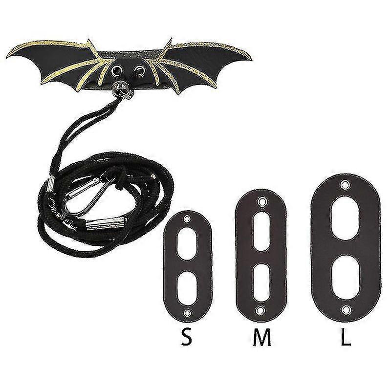 4pcs Reptile Lizard Gecko Bearded Dragon Harness And Leash Adjustable Strap