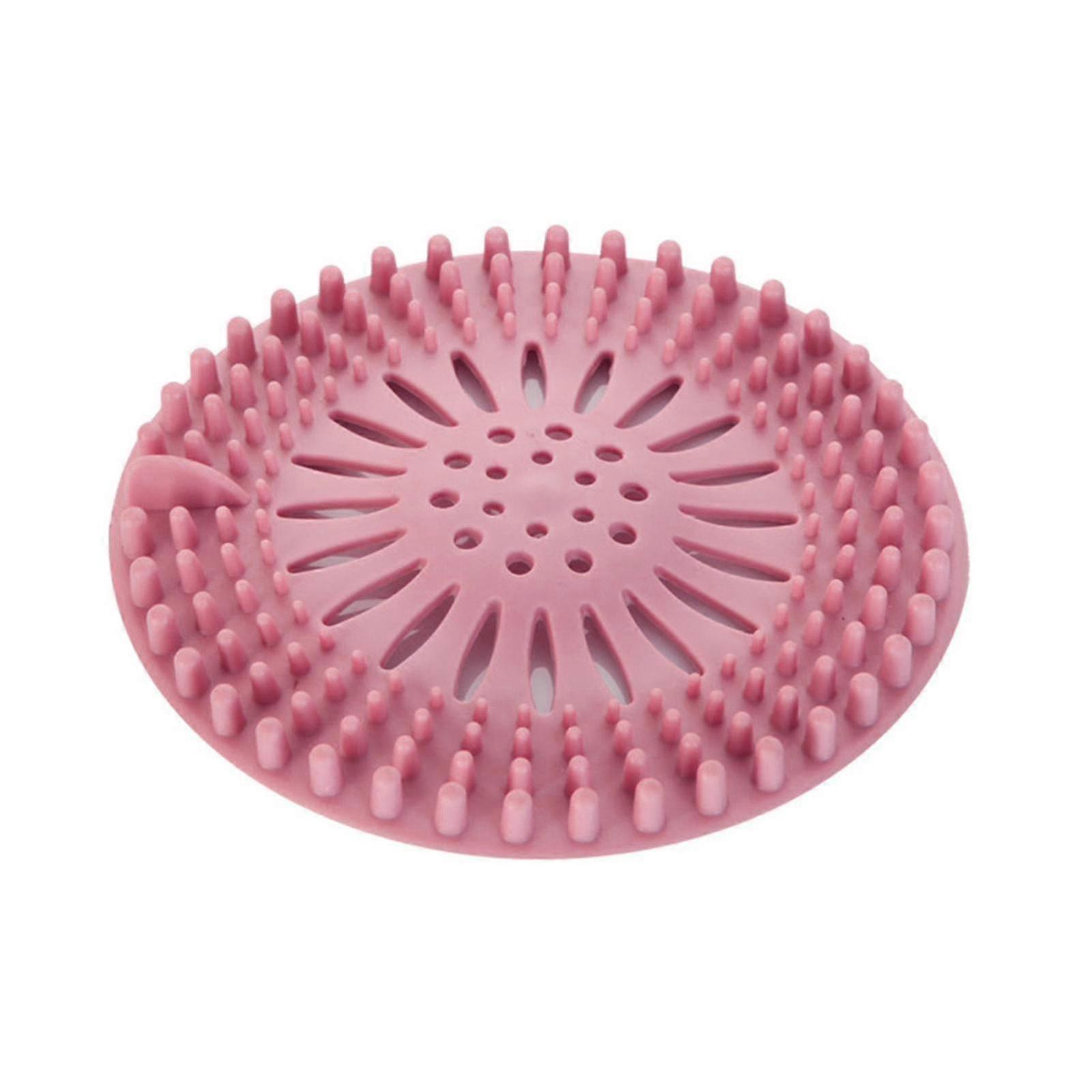 Sink Drain Filter Silicone Hair Catcher Sewer Filter Drain Stopper Universal-E