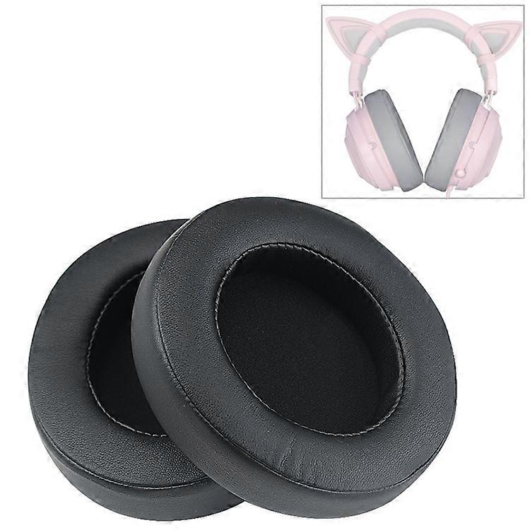 2 PCS For Razer Kraken 7.1 V2 Pro Cushion Sponge Net Cover