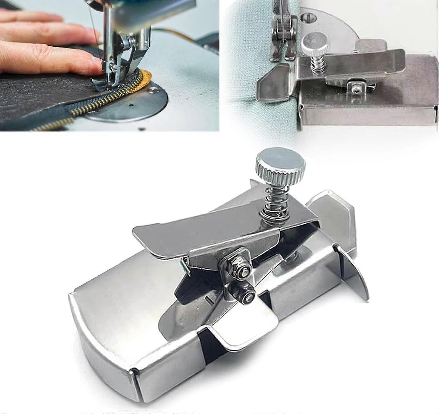 Magnetisk sömnadsguide med klämma, multifunktionell linjal, fållguide, sömguide