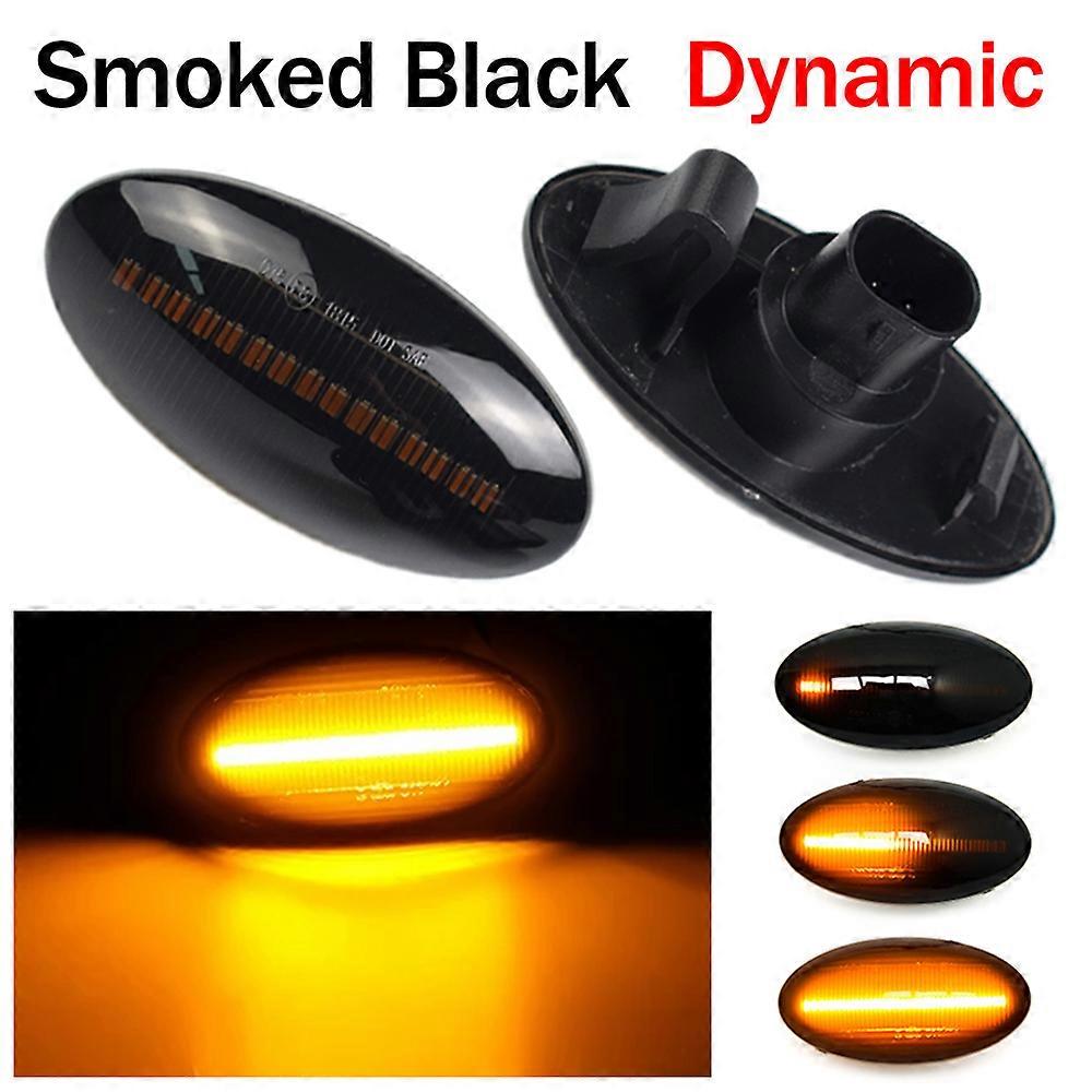 2pcs Led Dynamic Side Marker Turn Signal car light Sequential Blinker car light Amber Indicator For Suzuki Swift Jimmy Vitara SX4 Alto