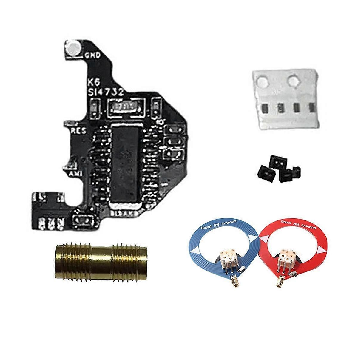 SI4732 Shortwave Radio Module+2XDonut Antenna for UVK5/UVK6 DIY Shortwave Modification Module Kit