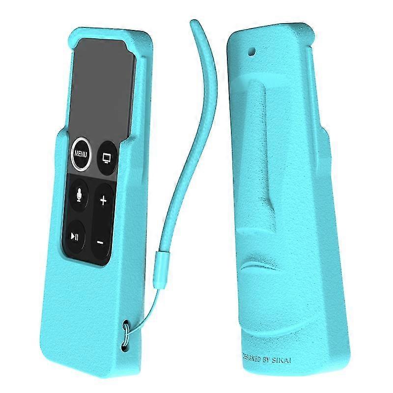 Silicone Soft Cover Dustproof Anti-Slip Shockproof Case For Apple- Tv4/Tv5 Shell