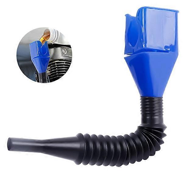 1/3pcs Telescopic Car Refueling Funnel Universal Engine Oil Gasoline Filter Transfer Funnels Tool Foldable Portable Funnels