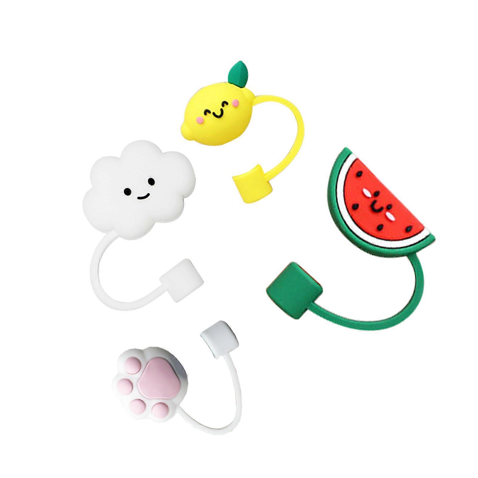 Straw Tips Cover Straw Covers Cap For Reusable Straws Straw Protector