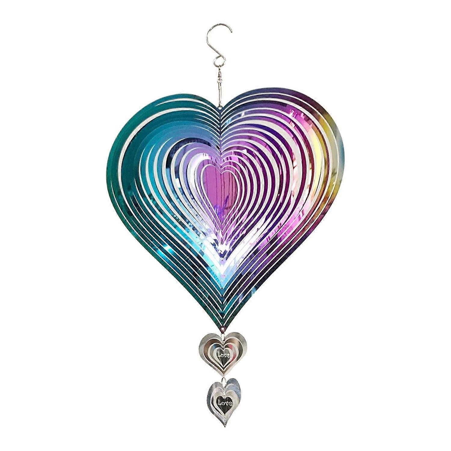 3D Rotating Wind Chimes for Decoration