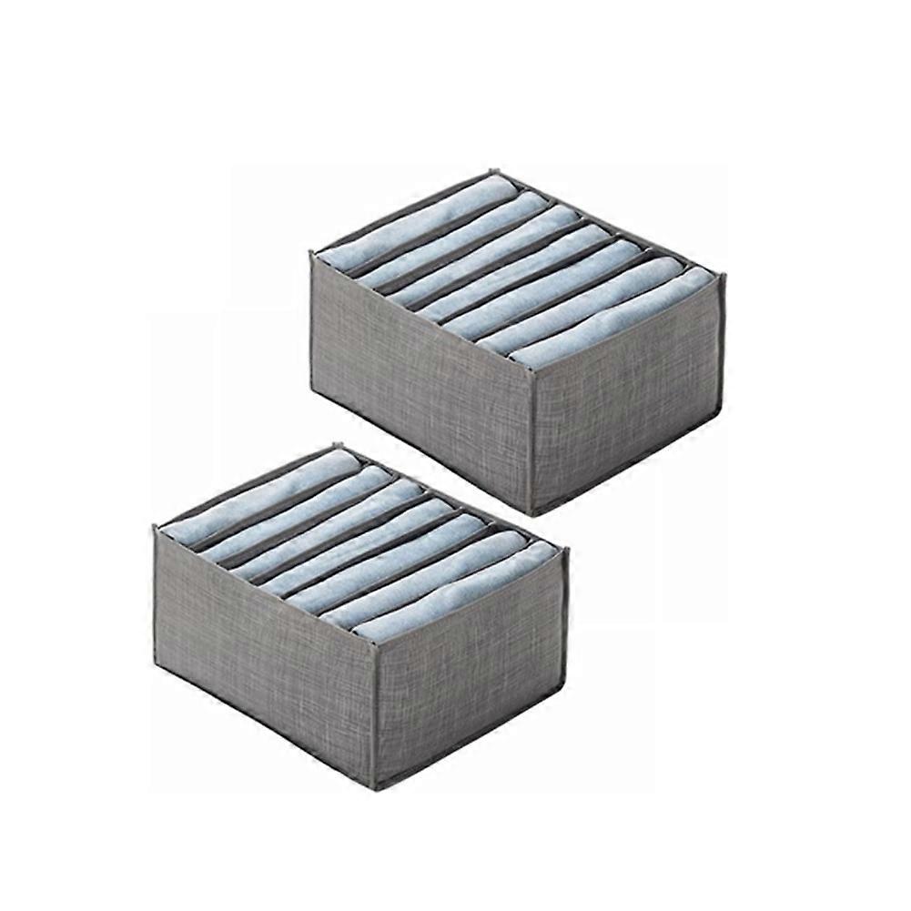 Closet Drawer Organizer for T-Shirts Jeans Shirts Organizing System for Wardrobe Storage Box A