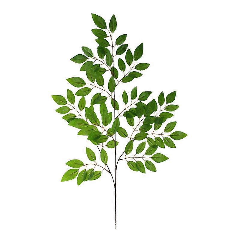 Artificial Plants Green Leaf Branches For Christmas Party Spring Wedding Garden Home Decoration Accessories Artificial Greenery