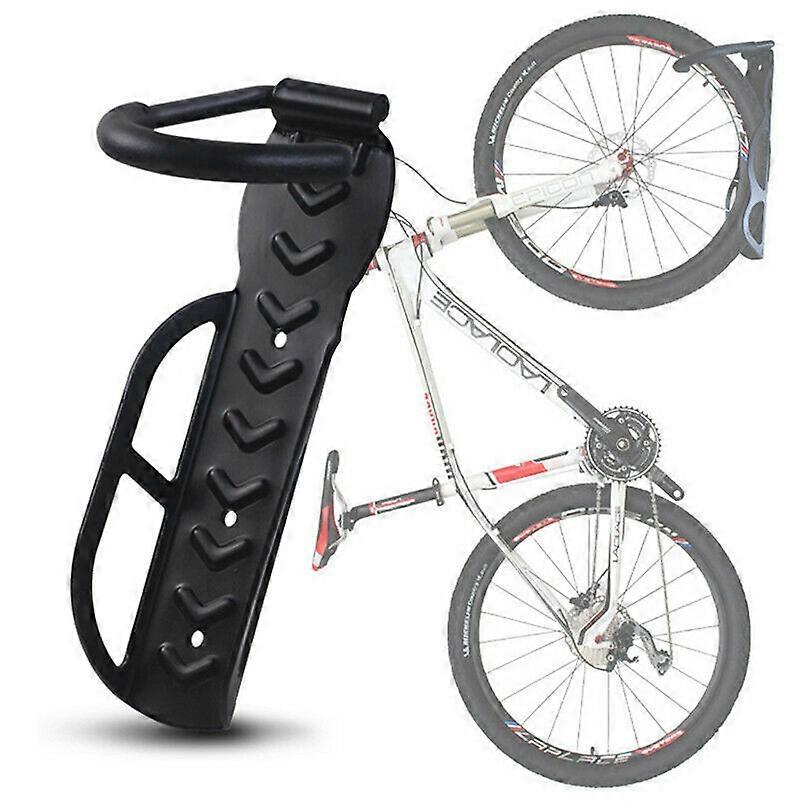 1pcs. Bicycle Stand Wall Mount Colors Selectable Bicycle Stand for 1 Bicycles Wall Mount Wall Mounts, Farbe:Schwarz