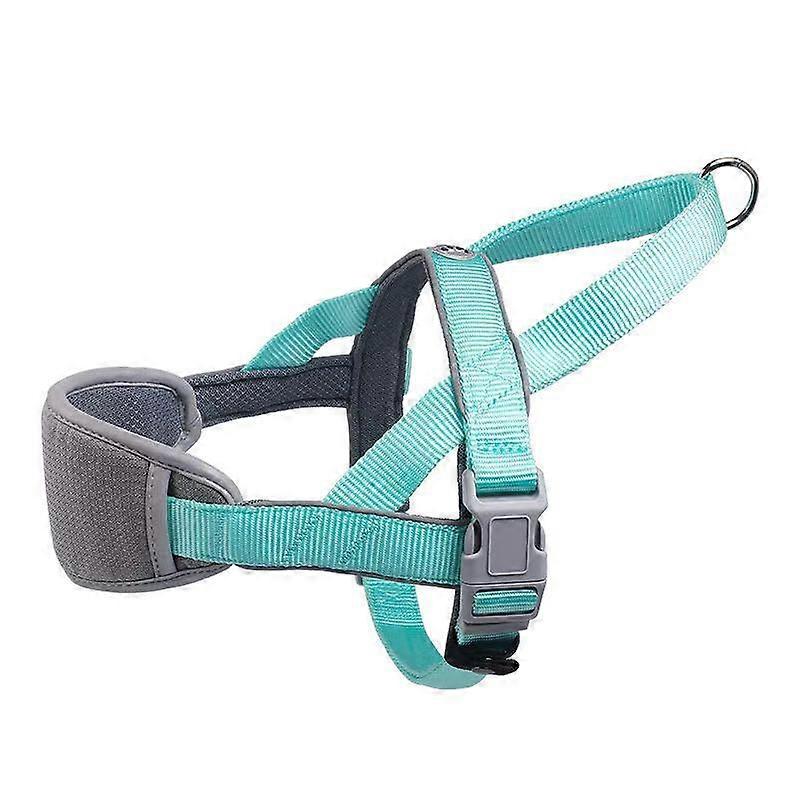 XS,Dog Harness, No Tension, Dog Walking Harness with Soft Chest Pad, Anti-Escape/Quick Fit Reflective, blue