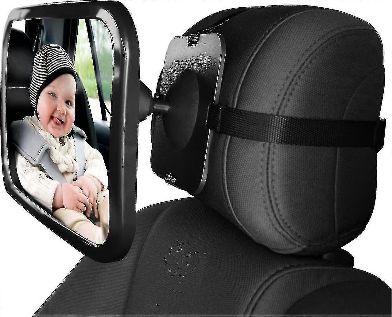 Car Home-neat Headrest Mirror, 360 Rotation Car