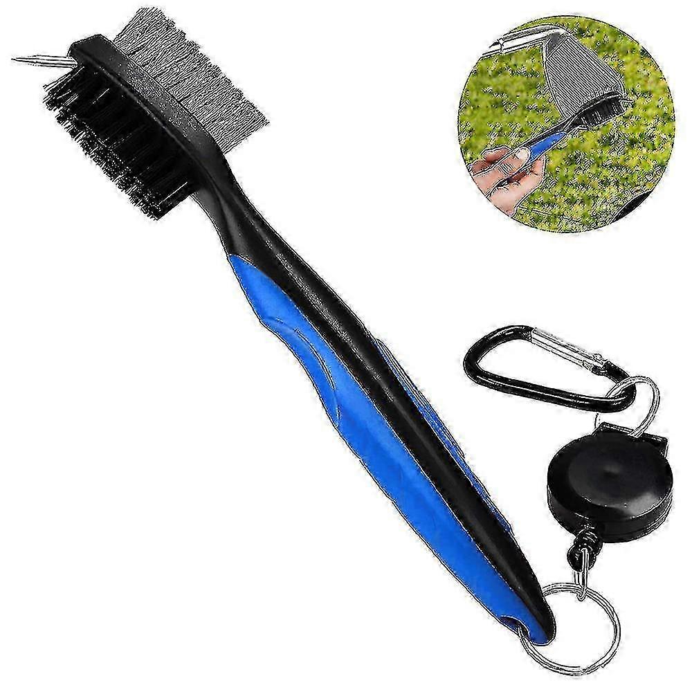 Golf Club Cleaning Brush Head Cleaning Tool(blue)