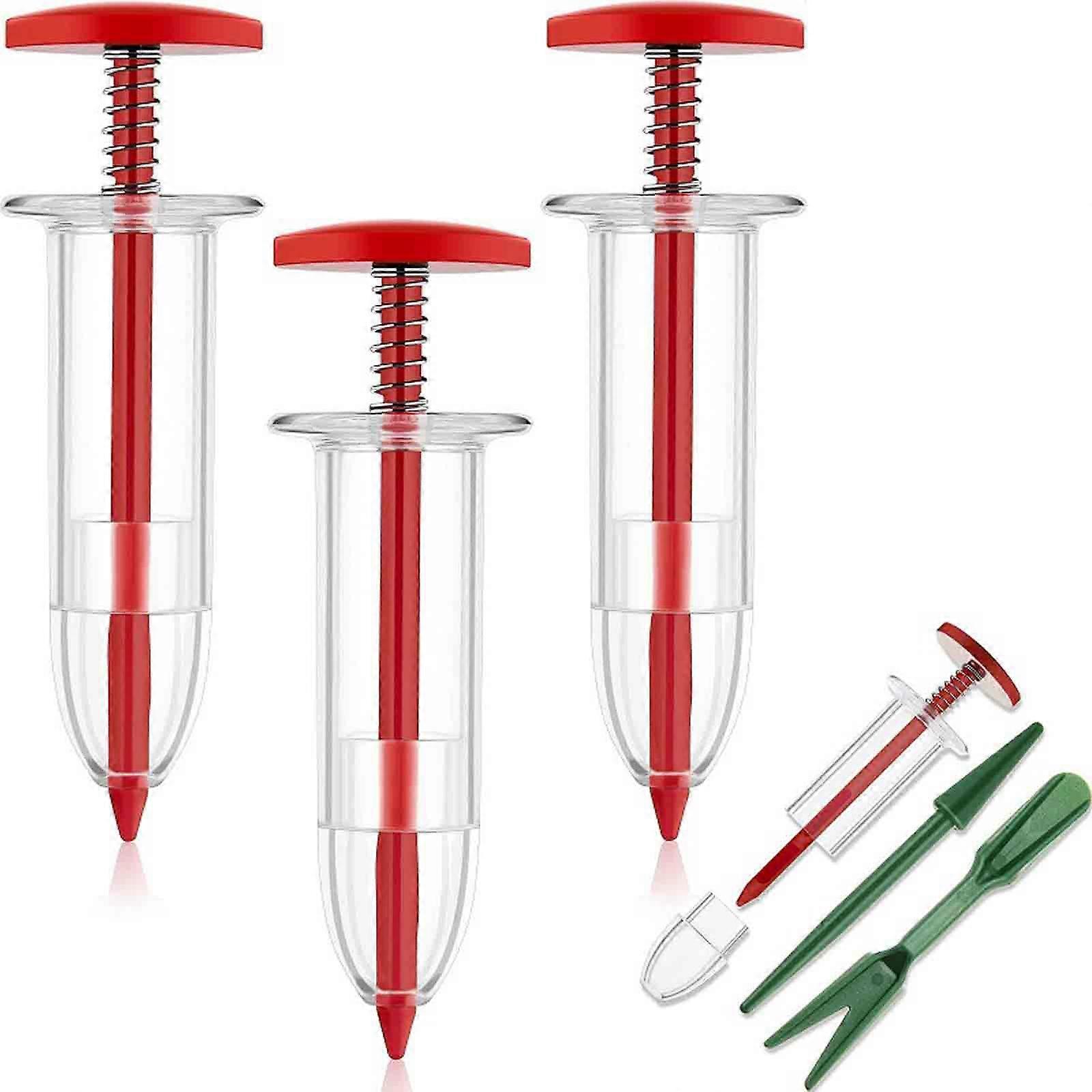 Mini Seed Spreader, 2024 New Mini Sowing Seed Dispenser, Small Seed Planter Tool