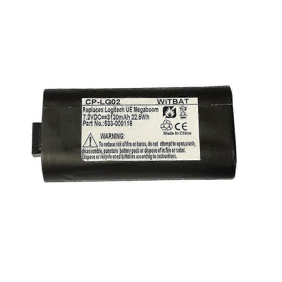 Suitable For Logitech Logitech Ue Megaboom Bluetooth Speaker Battery 533-000116