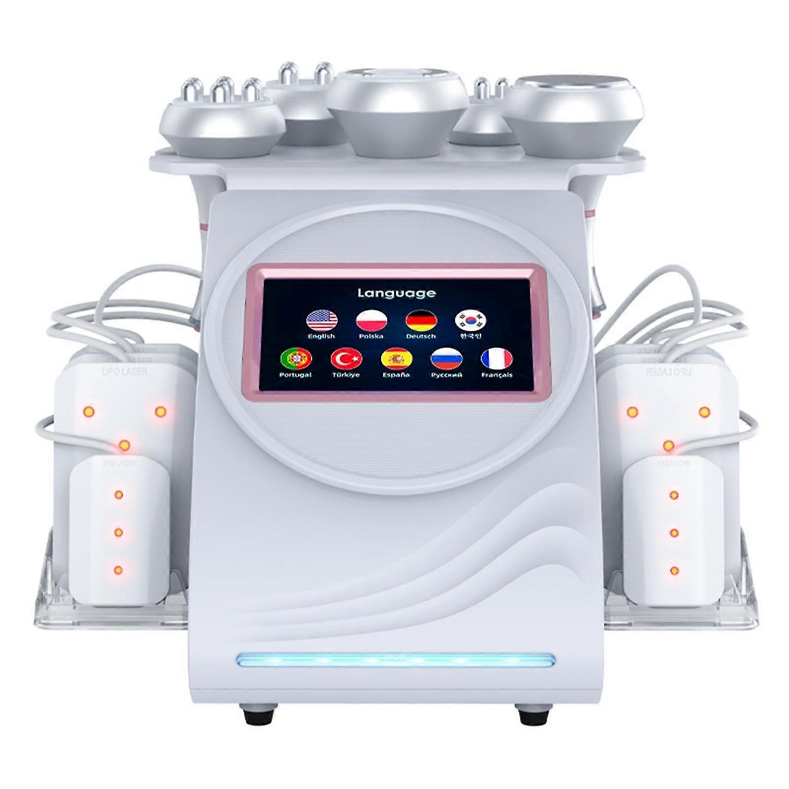 strumento multifunzionale unico di posizionamento del grasso 80k Rf Lipolaser dimagrante macchina cavitazione ultrasonica pelle rassodamento, modellatura del corpo, Gua Sha coppettazione