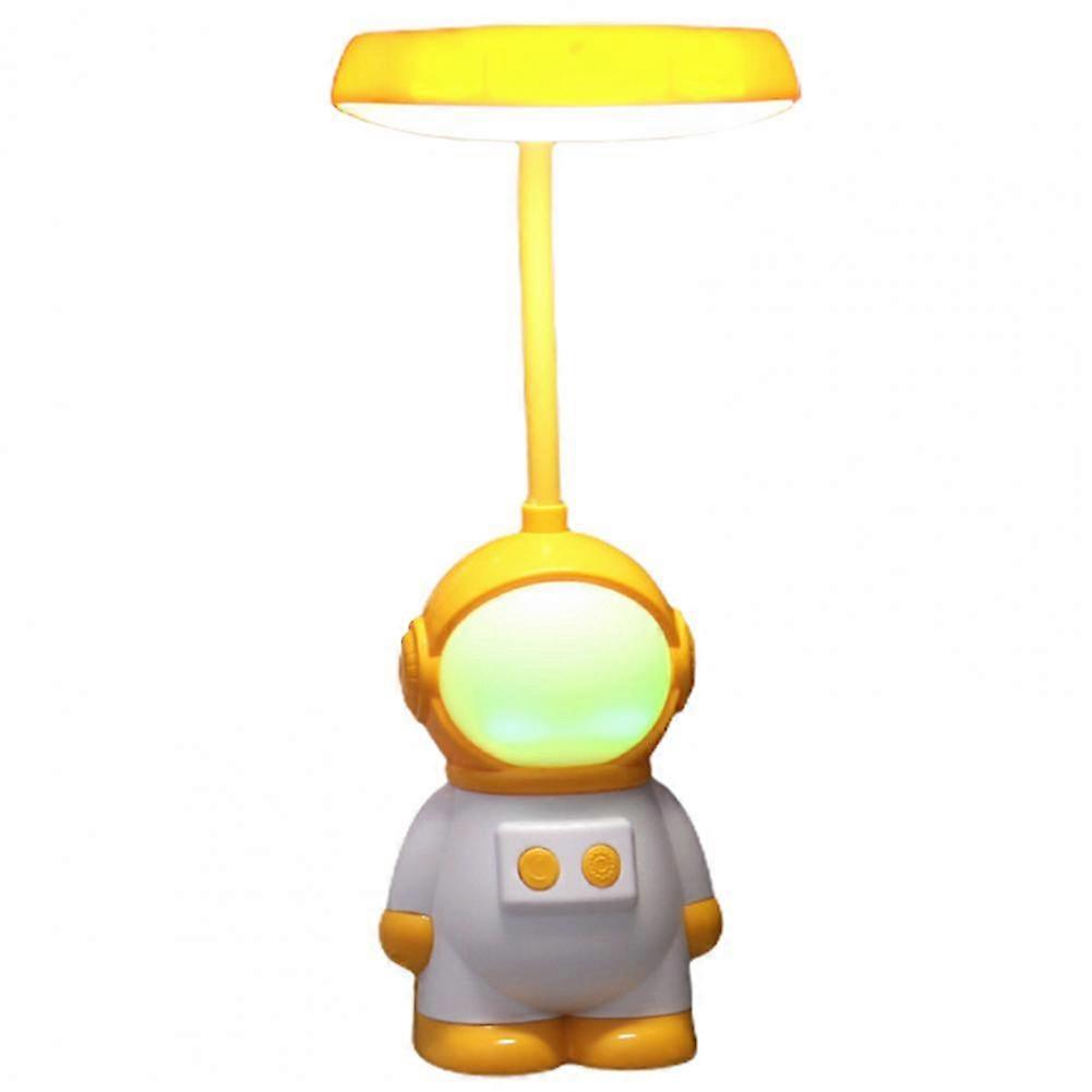 Astronaut Eye Protection Rechargeable LED Lamp Adorable Appearance Indoor Reading Night Lamp Home Supplies