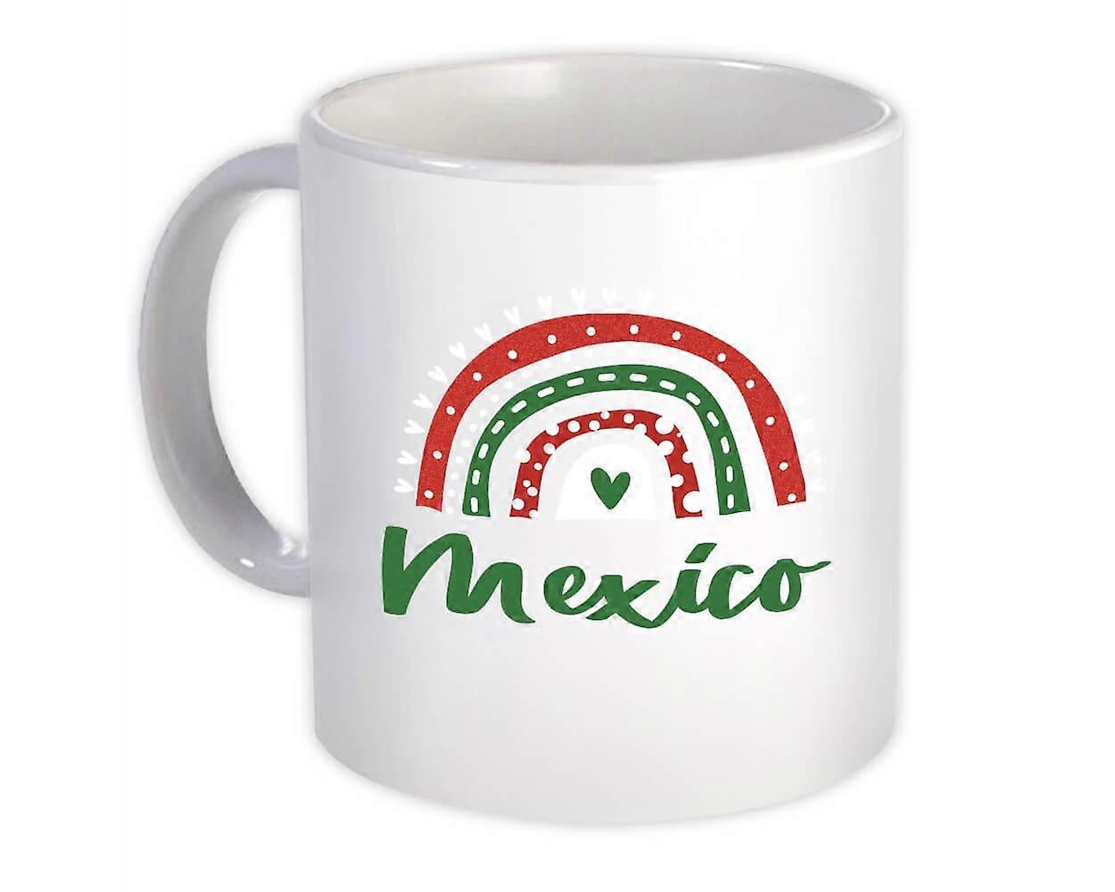Gift Mug: Mexico Mexico Rainbow