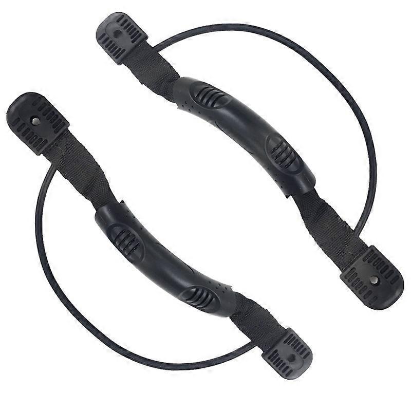 2Pcs Pvc Plastic Kayak Carry Handle Canoe Boat Side Mount Paddle With Bungee Cord Kayak Accessories