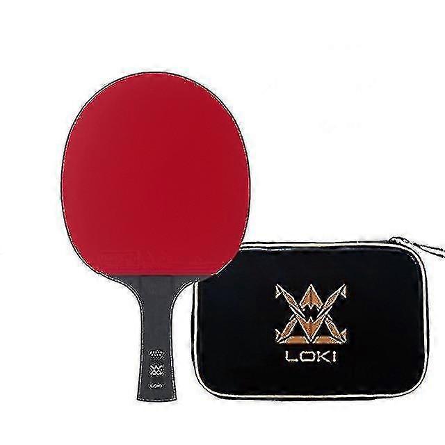 9 korkean tahmean pöytätennismailan terä, ammattimainen 9 tähden maila laukulla